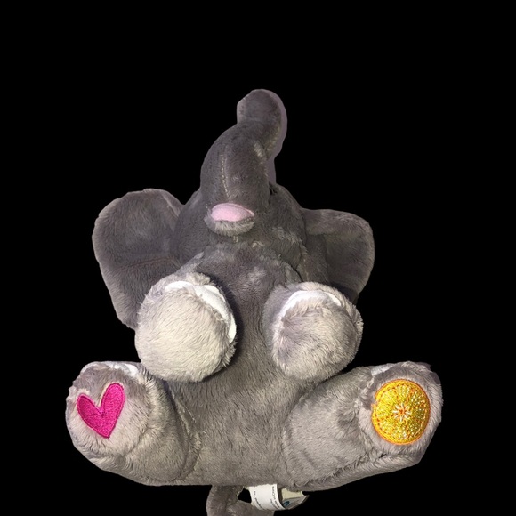 Stand Up Stand Out Elephant Plush; ABC Bakers Stuffed Animal Elephant 10” - Picture 6 of 10